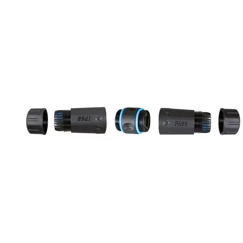 Adapter RJ45 Cat.6 IP68 EFB Elektronik model IP68DFKRJ45WP — wodoodporne złącze Ethernet