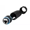 Adapter RJ45 Cat.6 IP68 EFB Elektronik model IP68DFKRJ45WP — wodoodporne złącze Ethernet