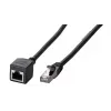 Kabel sieciowy EFB Elektronik K5546SW.5 RJ-45 Cat6a 5 m Czarny