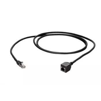 Kabel sieciowy EFB Elektronik K5546SW.5 RJ-45 Cat6a 5 m Czarny