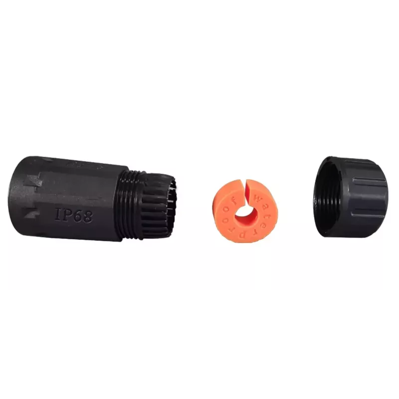 EFB Elektronik IP68DFKRJ456AWP złącze przewodowe 2x RJ-45 czarny