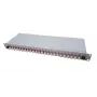 Tacka spawów EFB Elektronik B65901.12OM4, pojemność 12 spawów, szara, wewnętrzna, 482×170×44 mm