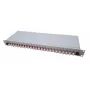 Kaseta splicerska EFB Elektronik B65901.6OM4 — pojemność 6 spawów, szara, wewnętrzna, 482×170×44 mm