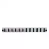 Akcesorium do panelu krosowego EFB Elektronik SB-FP-6SC-D-V-OM4 — montaż w szafie rack 1U, 432×13×43,5 mm, szary