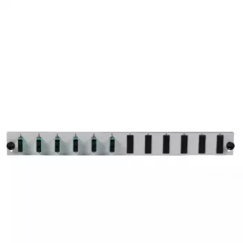 Akcesorium do paneli krosowych EFB Elektronik SB-FP-6SC-D-V-OS2 — 1U rack, 432×13×43,5 mm, szary