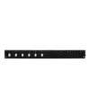Patch panel accessory EFB Elektronik SB-FP-S-6SC-S-OM3 — 1U rack mount, 6 SC sockets, OM3, 432×13×43.5 mm, Czarny