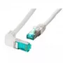 Kabel sieciowy EFB Elektronik MK6001W.1G RJ-45 Cat6a 1 m Szary