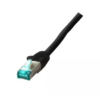 Kabel sieciowy EFB Elektronik MK6001W.0,5B 0.5m Cat6a S/FTP Czarny