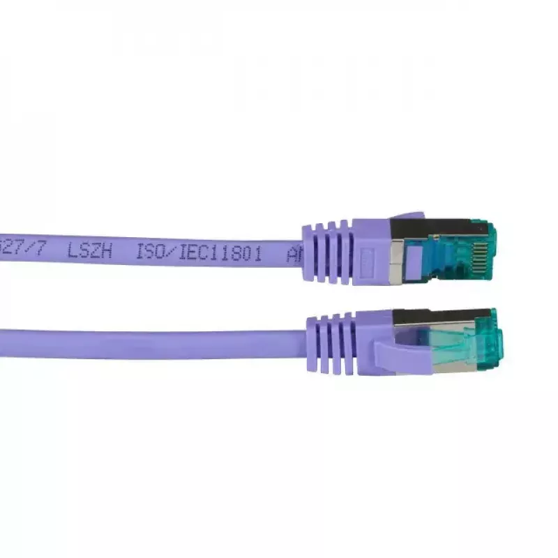 Kabel sieciowy EFB Elektronik MK6001.5VI fioletowy 5 m Cat6a S/FTP