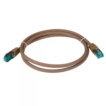 Kabel sieciowy EFB Elektronik MK6001.25BR Cat6a S/FTP (S-STP) 25 m brązowy RJ-45 pozłacane styki
