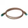 Kabel sieciowy EFB Elektronik MK6001.20BR — Cat6a S/FTP (S-STP), RJ-45 do RJ-45, 20 m, brązowy, pozłacane styki
