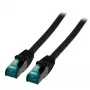 Kabel sieciowy EFB Elektronik MK6001.0,5B RJ-45 Cat6a 0,5 m Czarny
