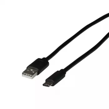 Kabel USB EFB Elektronik EBUSBC-USB20AK.1 USB 2.0 1 m USB-C USB-A czarny