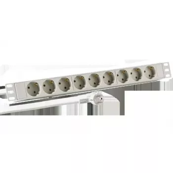 Przedłużacz EFB Elektronik EK631DE.1GR — kabel 2 m, 9 gniazd AC CEE, 16 A, do użytku wewnętrznego, czarny