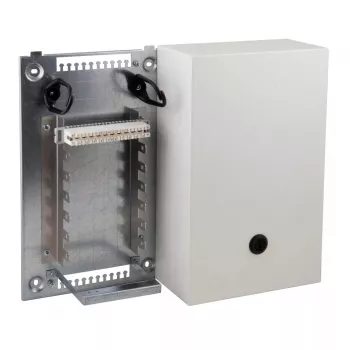 EFB Elektronik 46019N.1V1 metalowa rozdzielnica elektryczna, 330×120×550 mm, biała