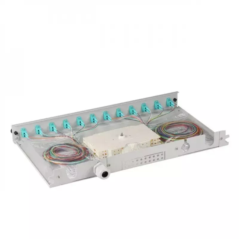 Adapter światłowodowy EFB Elektronik B71901L12OM3 LC Aqua szary Multi-mode