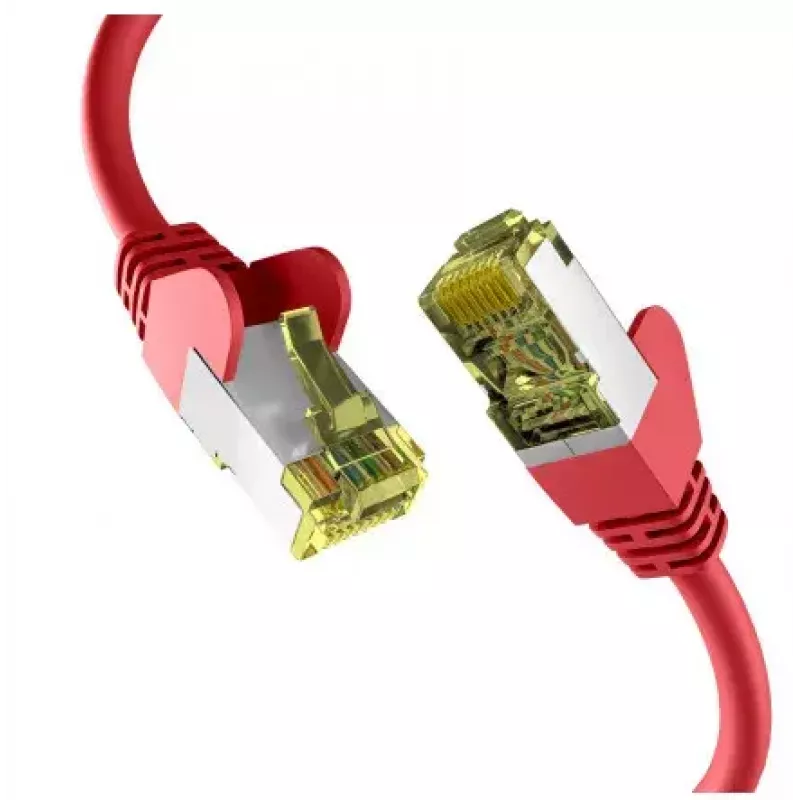 Kabel sieciowy EFB Elektronik EC020200057 20m Cat6a S/FTP Czerwony