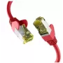 Kabel sieciowy EFB Elektronik EC020200057 20m Cat6a S/FTP Czerwony