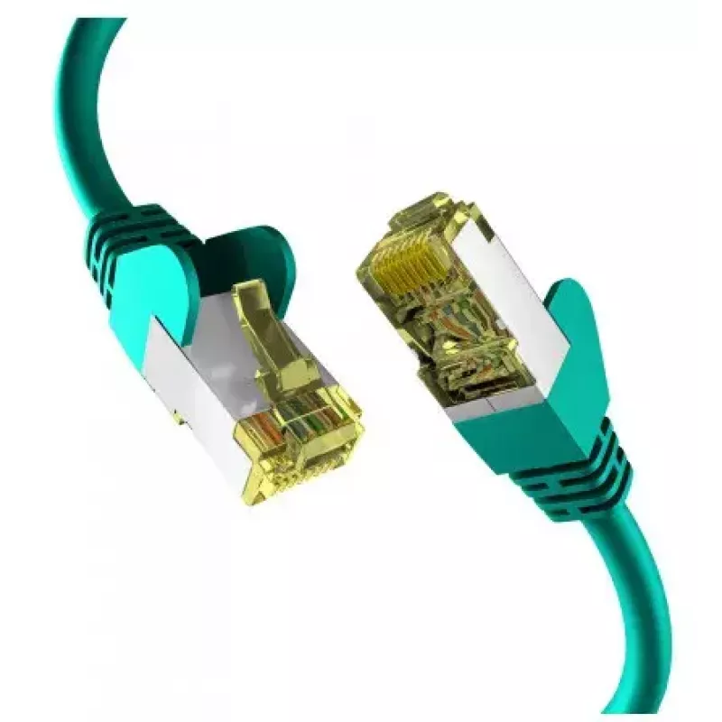 Kabel sieciowy EFB Elektronik EC020200086 25m Cat6a S/FTP zielony