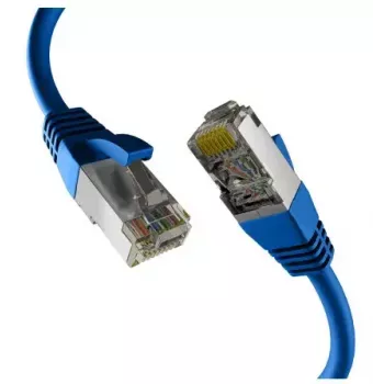 Kabel sieciowy M-Cab EC020200237 RJ-45 Cat8.1 2 m niebieski