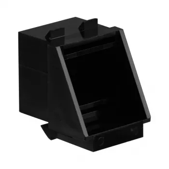 Akcesorium do panelu krosowego EFB Elektronik 38018.4-100, czarny poliuretan, szerokość 16,5 mm, głębokość 18,1 mm