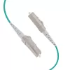 Kabel światłowodowy EFB Elektronik O8303S10OM3 4x LC OM3 10 m Aqua Beżowy Czarny