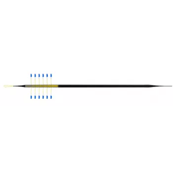 Kabel światłowodowy EFB Elektronik O8342S10OS2 12x LC OS2 10 m Czarny Niebieski Żółty