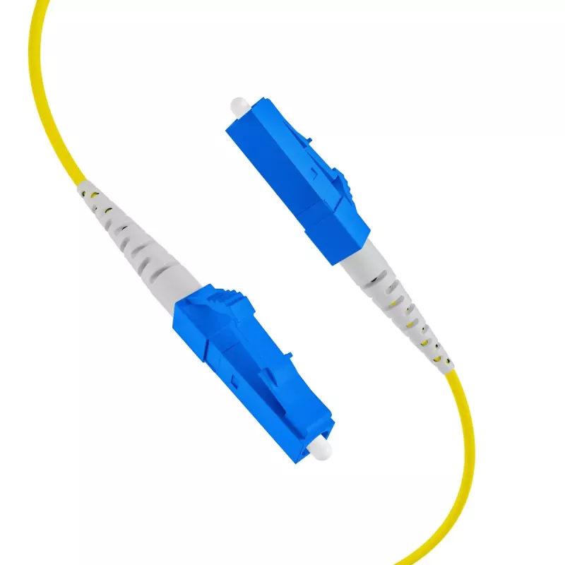 Kabel światłowodowy EFB Elektronik O8342S10OS2 12x LC OS2 10 m Czarny Niebieski Żółty