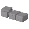Pudełko do przechowywania Esselte 628281 szare prostokątne 200x255x150 mm