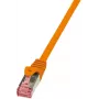 Kabel sieciowy LogiLink Cat.6 S/FTP RJ-45 1m Pomarańczowy