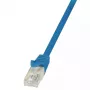 Kabel sieciowy LogiLink 0,5m RJ45 Cat6 niebieski