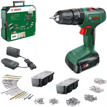 Wiertarka udarowa akumulatorowa Bosch EasyImpact 18 V 40 Nm, 2-biegowa, uchwyt 13 mm