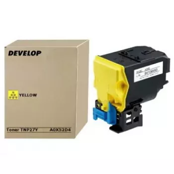 Kaseta z tonerem Develop A0X52D4 żółty, oryginalna, 4 500 stron, 1 szt.