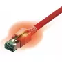Kabel sieciowy Sacon 442624,7 Czerwony 7 m Cat6a S/FTP