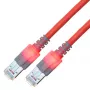 Kabel sieciowy Sacon 442605,025 Czerwony 25m Kat.6 S/FTP