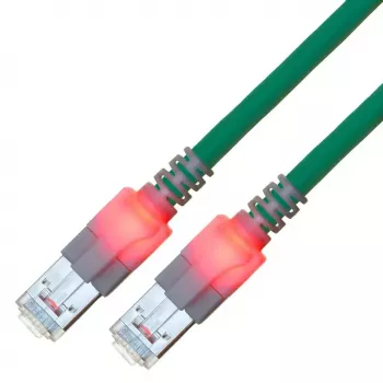 Kabel sieciowy Sacon 442607,700 Turkusowy 7m Cat6 S/FTP