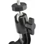 Uchwyt z przyssawką XL mantona 21281 z gwintem 1/4 cala i mocowaniem GoPro