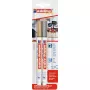 Marker kredowy Edding 4085/2S — uzupełnialny marker kredowy w płynie, podwójna końcówka 1–2 mm, złoty i srebrny