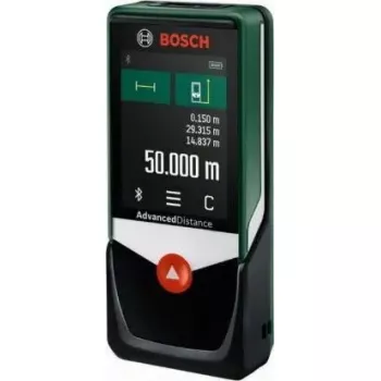 Laserowy miernik odległości Bosch AdvancedDistance 50C — zasięg 50 m, model 0603672202