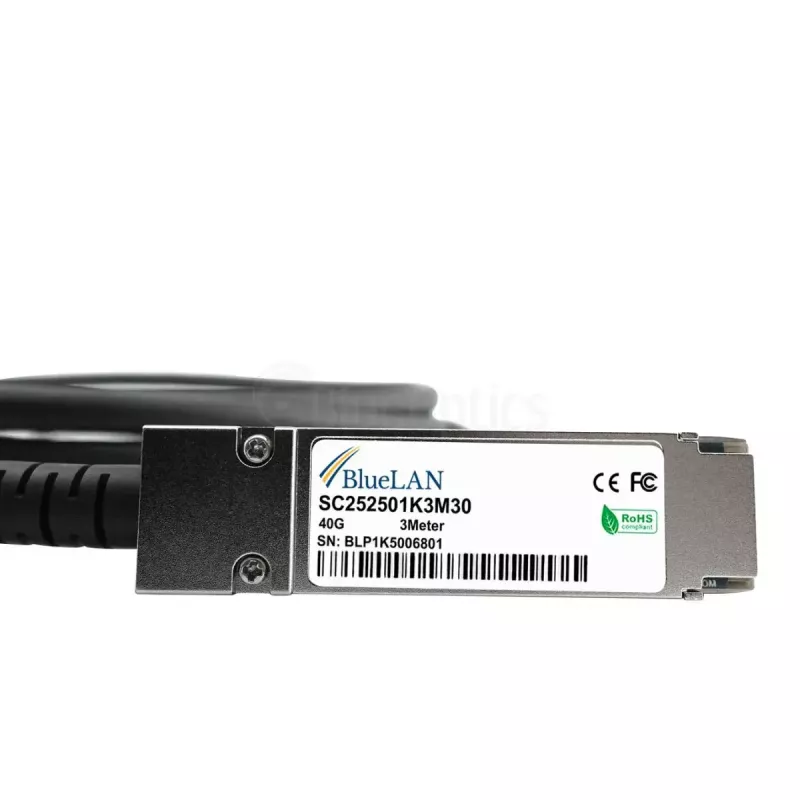 Kabel sieciowy BlueOptics 720202-B21-BL QSFP InfiniBand 5m Czarny