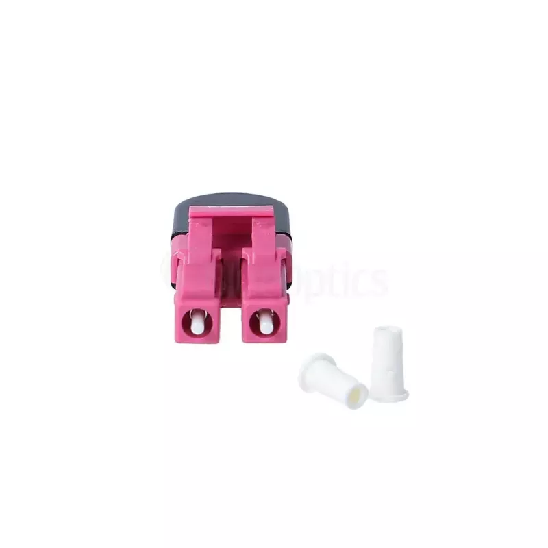 Adapter światłowodowy LC BlueOptics BOLBLCOM4 Czarny Różowy