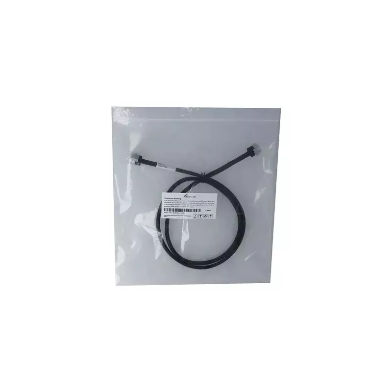 Kabel SAS BlueOptics BLIS4343-80CM 0,8 m 12 Gbit/s Czarny