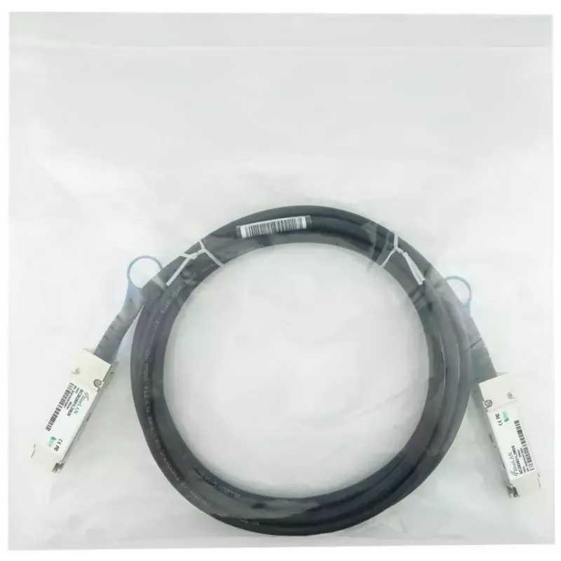 Kabel InfiniBand/światłowodowy BlueOptics 470-ABOV-BL 1 m QSFP28 Męski/Męski