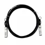 Kabel InfiniBand BlueOptics OS6360-CBL-60CM-BL 0,5 m SFP+ czarny srebrny