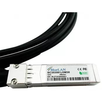 BlueOptics 00VX114-BL InfiniBand kabel światłowodowy 3 m SFP+ Męski Męski