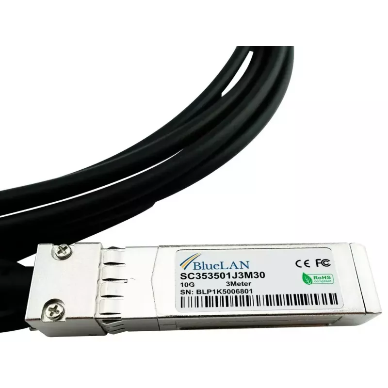 BlueOptics MC3309124-004-BL Kabel światłowodowy InfiniBand 5 m SFP+ Męski-Męski