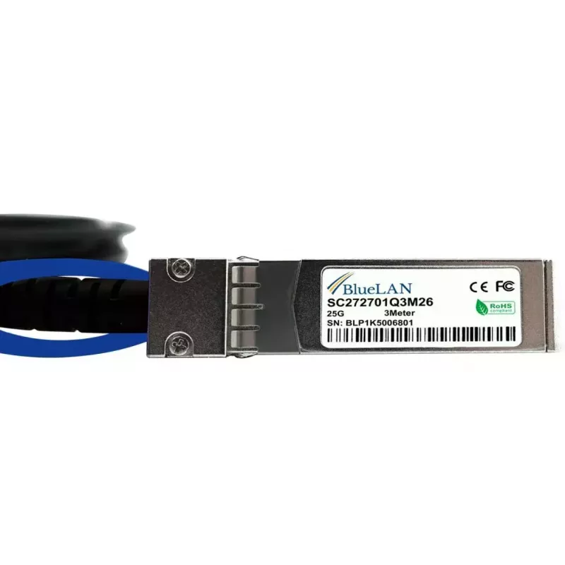 BlueOptics ET7302-DAC-5M-BL InfiniBand kabel światłowodowy SFP28 5m męski męski