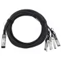 BlueOptics Q+BC0003-S+-BL kabel InfiniBand/światłowodowy 3 m QSFP 4xSFP+