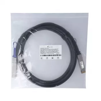 Kabel DAC BlueOptics DAC-Q56DD-400G-2M-BL 2 m QSFP-DD Męski/Męski