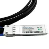 BlueOptics kabel InfiniBand/światłowodowy typu breakout QSFP56 na 4xSFP56 1 m Czarny